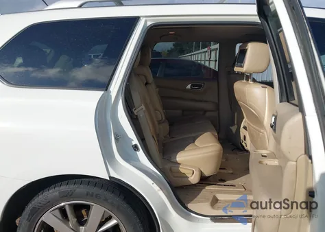 2014 Nissan Pathfinder Platinum z USA, uszkodzony, nr VIN 5N1AR2MN4EC697332